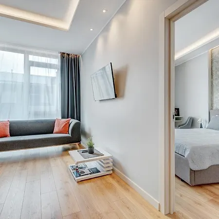 Happy Emporia, Self Chek-in, Parking In The Underground Garage Lägenhet Vilnius